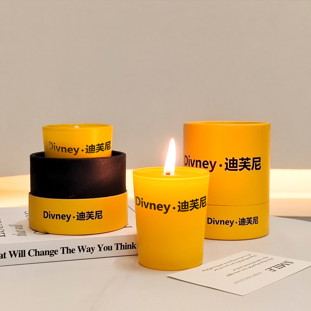 Tiffany scented candles, exquisite souvenirs, long-lasting fragrance, home indoor souvenir candles wholesale, blue wind chimes Specification image