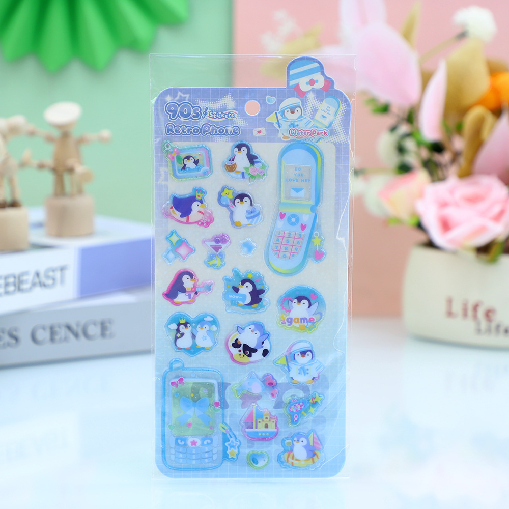 A variety of cartoon mobile phone stickers, children's three-dimensional foam stickers, cute decorative small stickers are available for selection at an affordable price details Picture