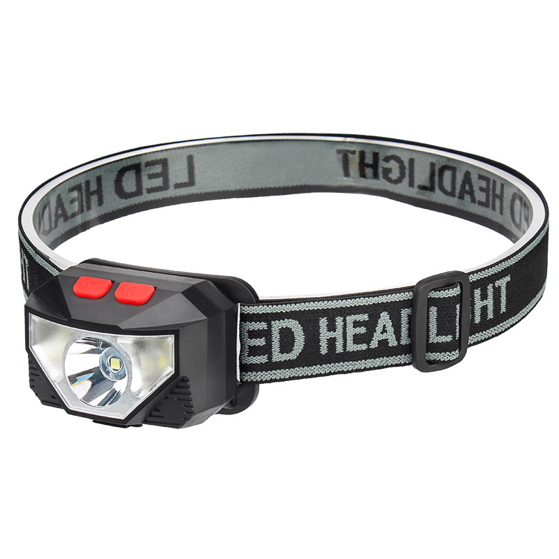 手电筒/小型手电/战术手电筒/铝合金手电筒/手电筒装电池白底实物图