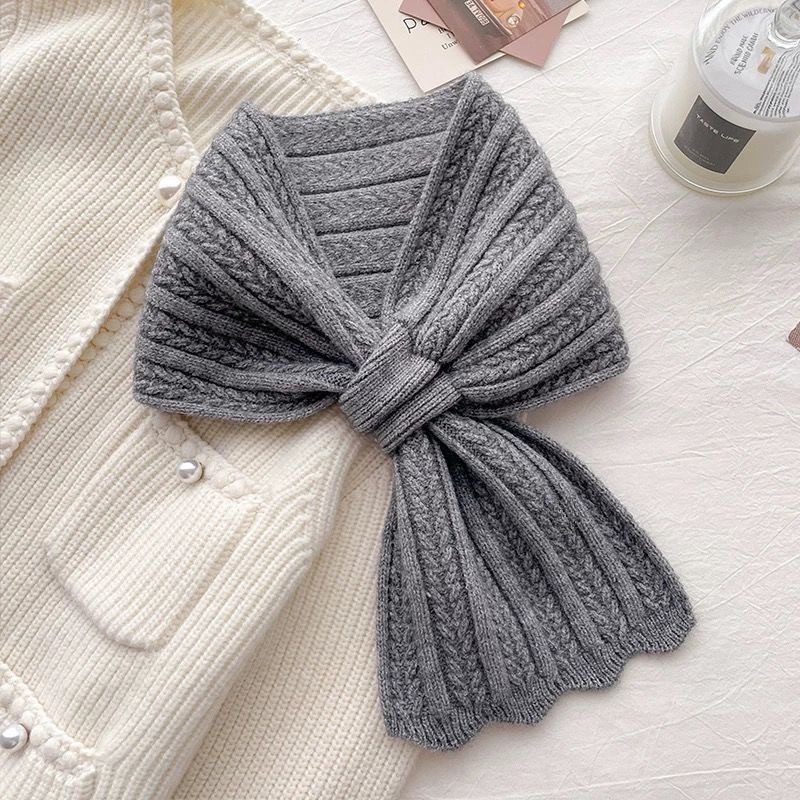 儿童围巾实物图