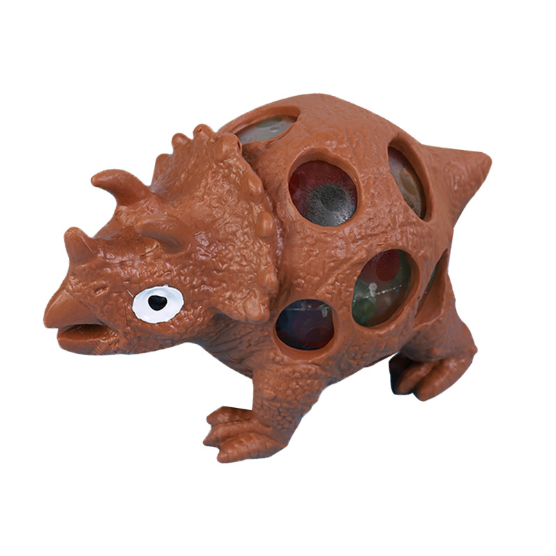 Cross-border e-commerce best-selling products: Tyrannosaurus Rex venting balls, dinosaur beads, colored bead balls, Pinching Fun Grape Balls, stress-relieving toys Item Picture