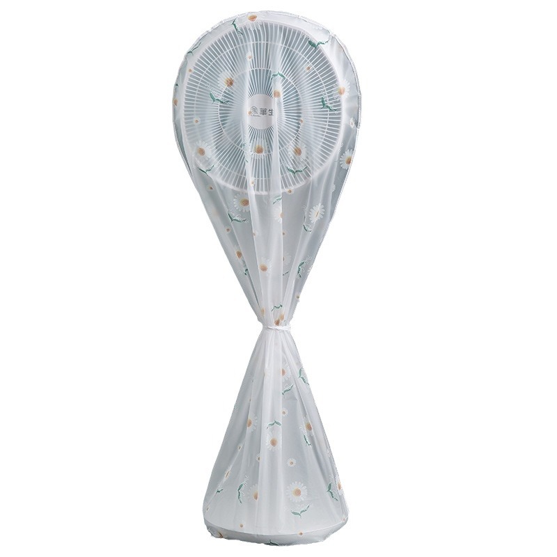 Three-dimensional full-package floor-standing fan dust cover, vertical full-package fan cover, dust-proof and moisture-proof fan storage bag Item Picture