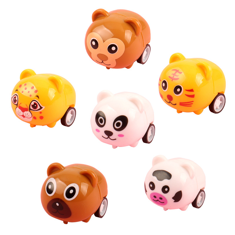 Wholesale of cute pet Huili car, cartoon animal Huili car, cute and fun pet mini car gifts, children's educational toys Item Picture