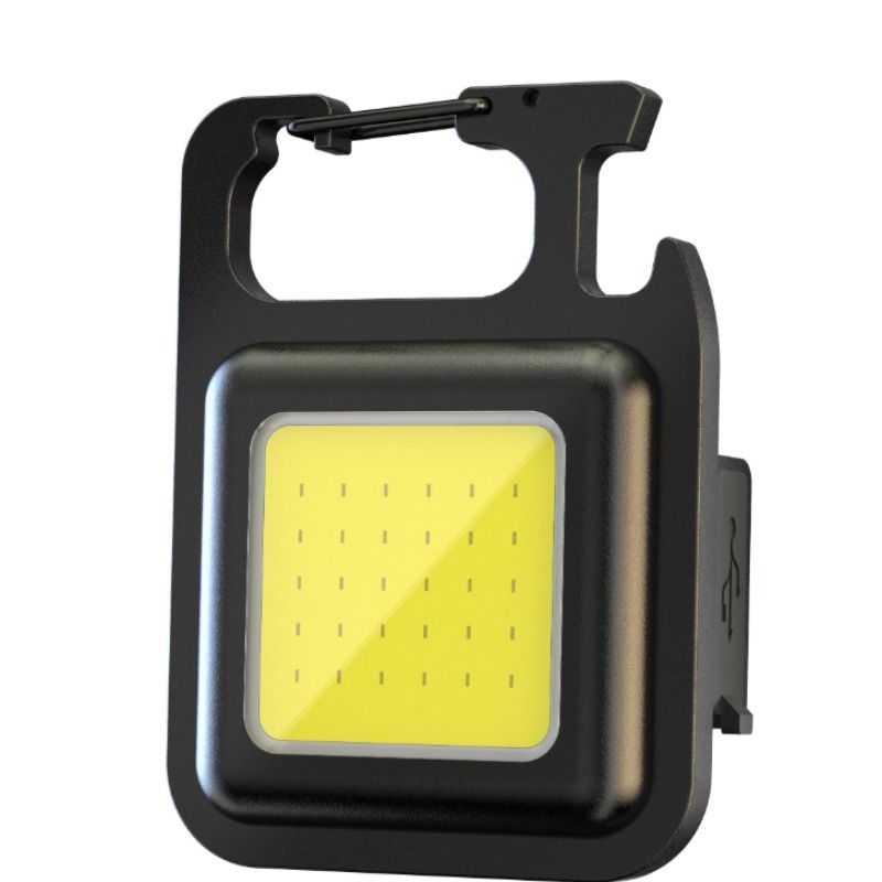 led keychain light, multi-functional portable light, mini work light, portable strong light, outdoor night light, flashlight