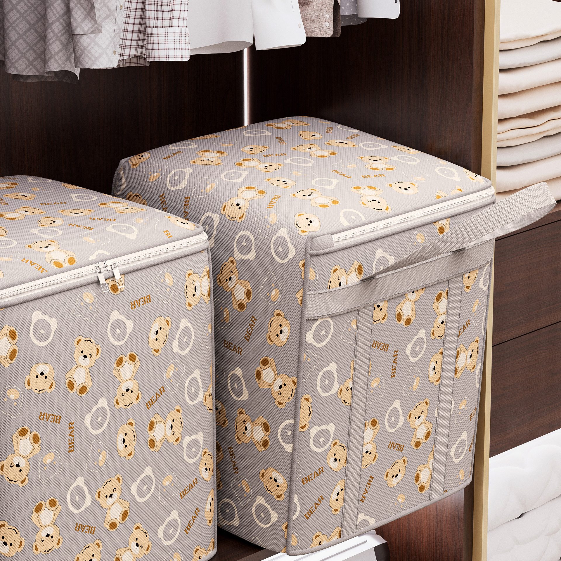 Cotton quilt storage bag, student clothes, luggage, moving and packing wonder, large-capacity moisture-proof sorting bag for renting Specification drawing