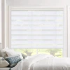Factory-customized thickened, non-perforated, plain soft gauze curtains for sun protection and shading, zebra blinds, roller blinds, and toilet blinds details Picture