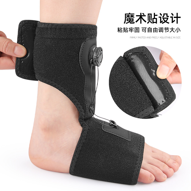 New rotary knob foot support, sports ankle guard, steel wire rope adjustable fixed brace, sports ankle guard, orthodontic device Application Scenario