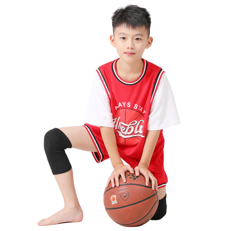 厂家轮滑爬山跑步儿童少儿保暖跳舞竹炭护膝学生护腿运动护具礼品