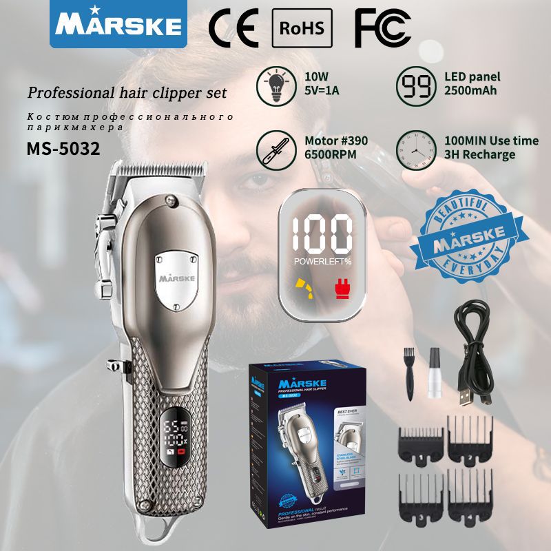 MARSKE MS-5032 cortador de pelo profesional cortador de pelo eléctrico cortador de pelo eléctrico cortador de pelo eléctrico cortador de pelo