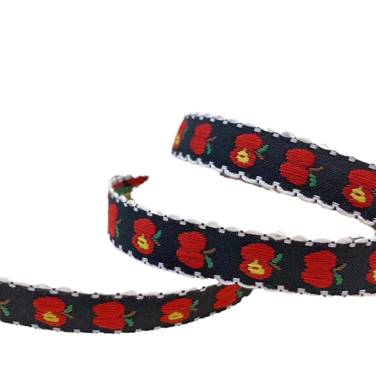 1-3 قطع من التفاح على الأذنين الخشبيتين مع أغطية شعر، أغطية هدايا على شكل هدايا Item Picture