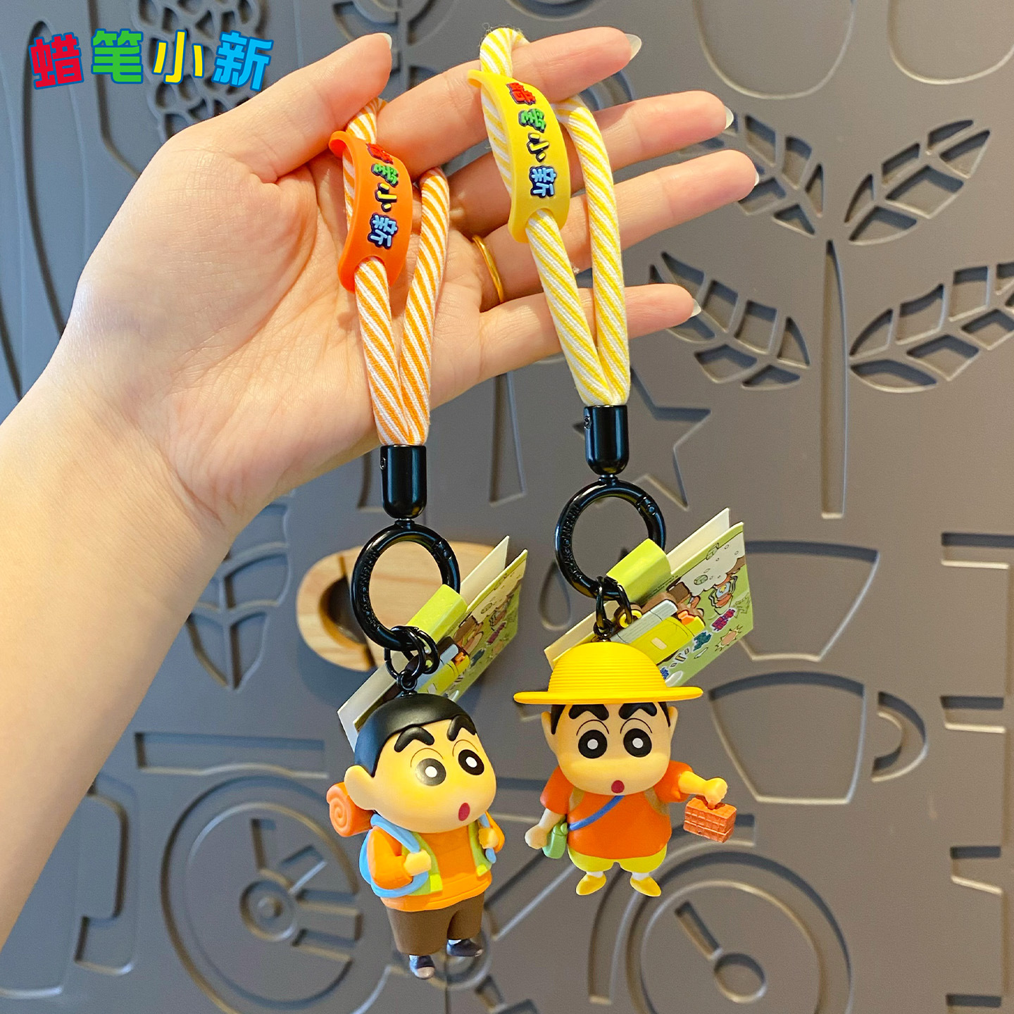 钥匙扣/卡通钥匙扣挂件/钥匙扣公仔挂件/发光闪光钥匙扣/钩织产品图