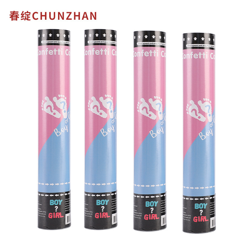 Cross-border fireworks Gender Revealed: Hand-twisted Rotating Surprise Party Fireworks Wedding Confluence in stock Application Scenario