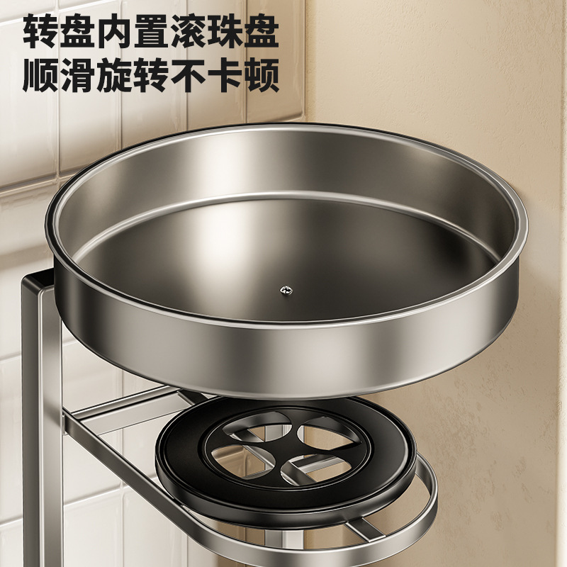 الرفوف الدوارة من الصلصة الليلصة من الصلصة في المطابخ تحتوي على رفوف للتزوايا الدوارة Specification image