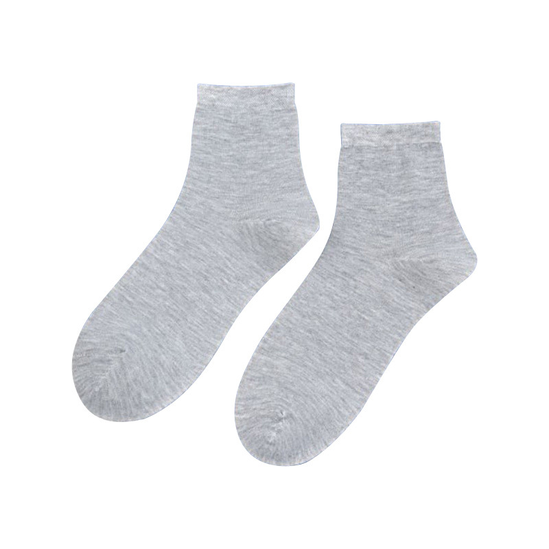 Men's mid-calf socks, sweat-absorbing, breathable and odor-proof, all-season, spring, summer and winter long socks, black socks, cotton business socks, boat socks, short socks, student socks, street stall socks, one-piece consignment Item Picture