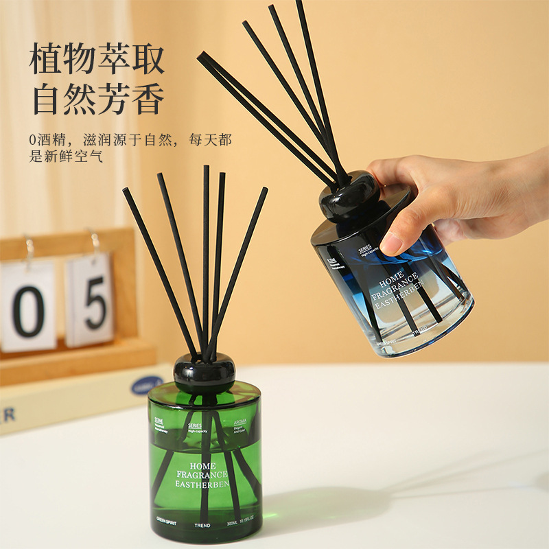 Flameless aromatherapy large bottle, hotel bedroom, home diffuser, toilet, rattan incense deodorizing essential oil, long-lasting fragrance Specification image