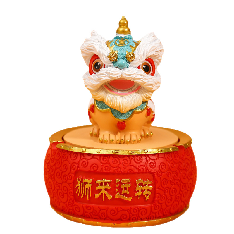 按压车载烟灰缸/桌摆/气球派对白底实物图