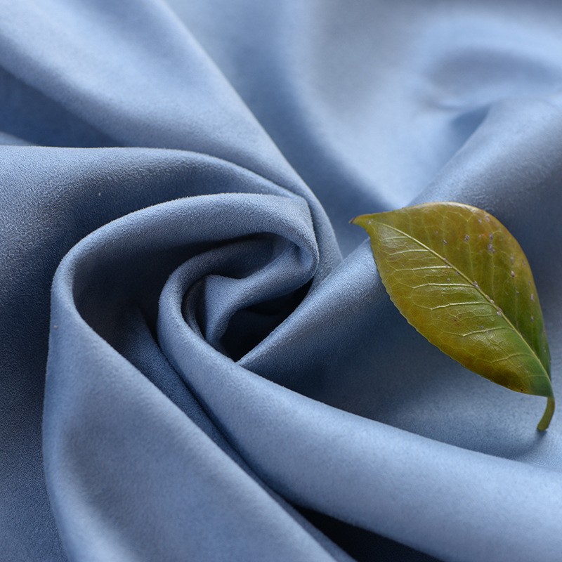 RPET450D经向麂皮绒无弹耐磨仿皮绒坐垫鹿皮沙发靠垫汽车内饰面料