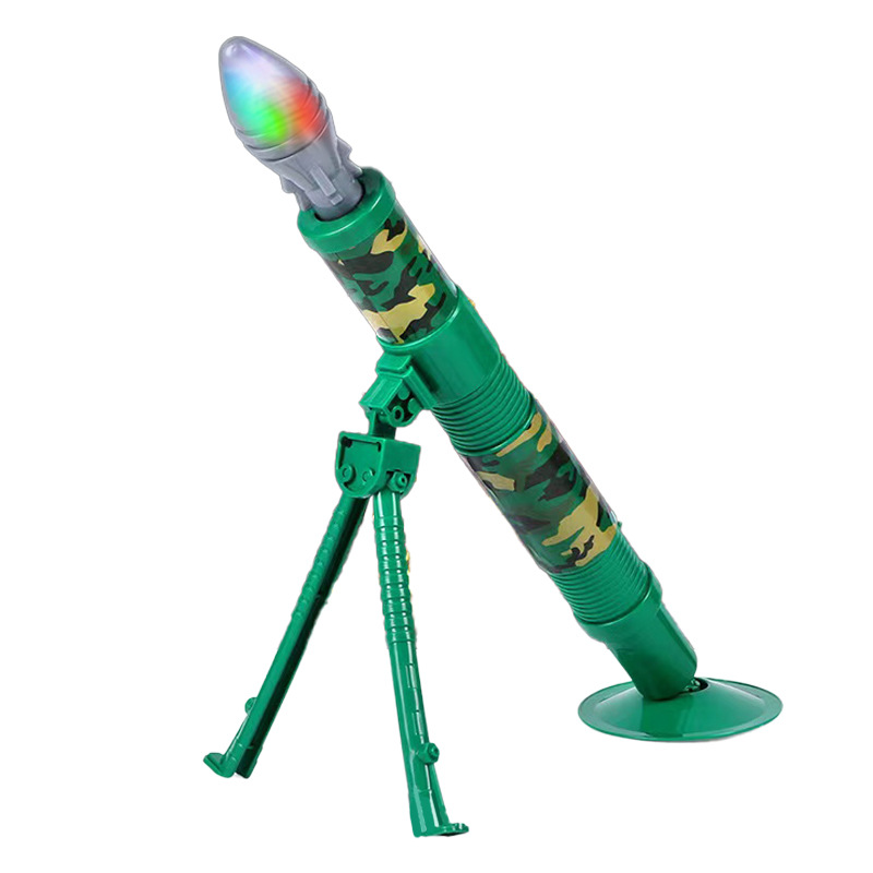 Children's Jedi Mortar Interactive Pursuit Toy Playerunknown's Battlegrounds Rocket Launcher Grenades Can Fire Luminous Cannons, Wholesale At Street Stalls Item Picture