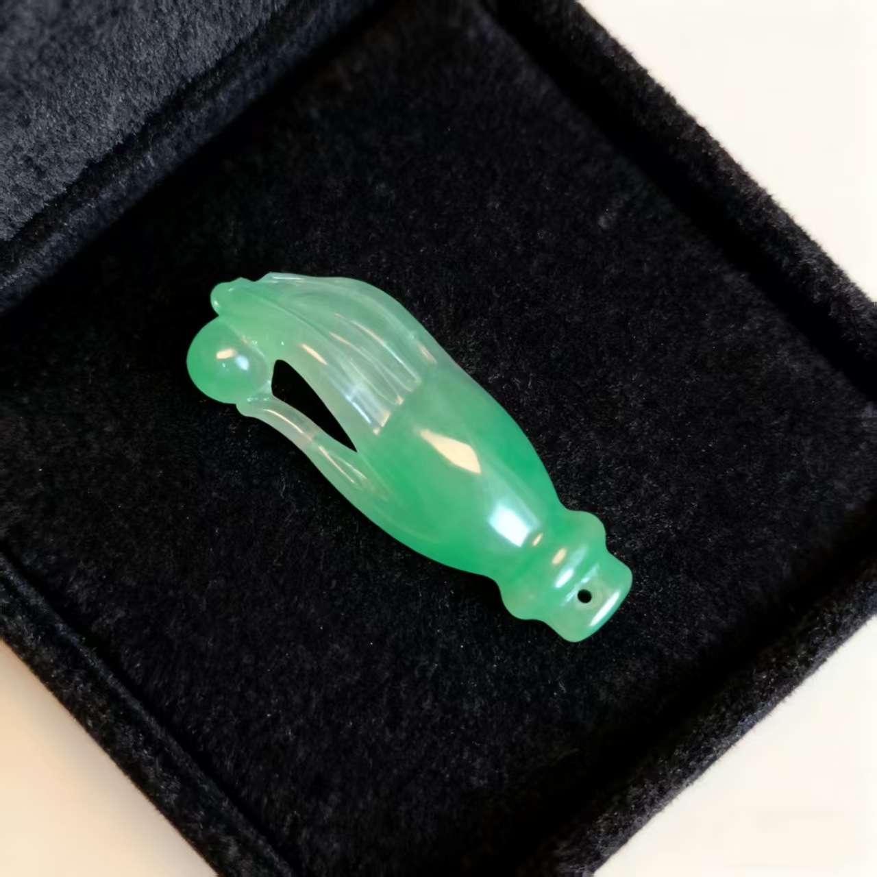 天然非洲翠掌上明珠项链配件吊坠手链手工diy材料珠宝饰品批发