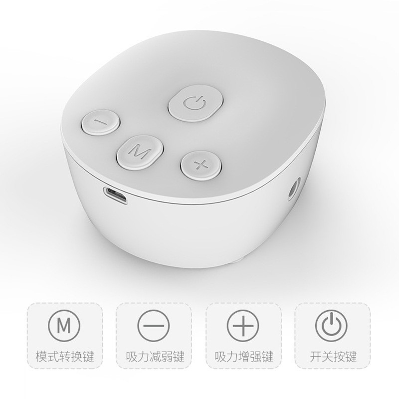 Cross-border rechargeable electric fully automatic breast pump household silicone breast milk collector products Breast Pump Specification image
