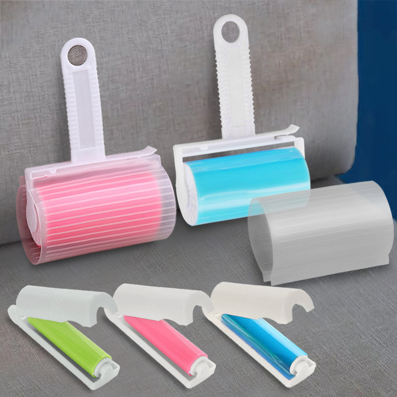 Washable sticky brush for clothes, dust removal roller, dust removal brush, sticky brush, non-tear-off sticky dust paper wholesale
