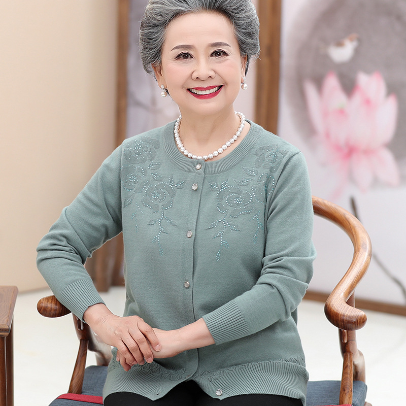 中老年女装实物图