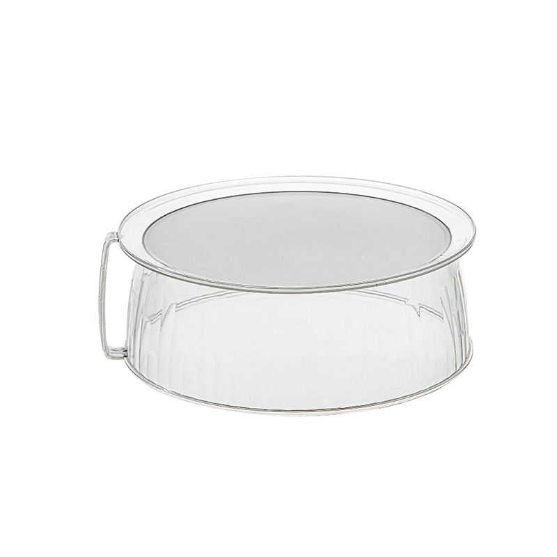 Microwave splash-proof lid, high-temperature resistant bowl lid, household food cover, food-grade plastic, special for microwave heating lid Item Picture