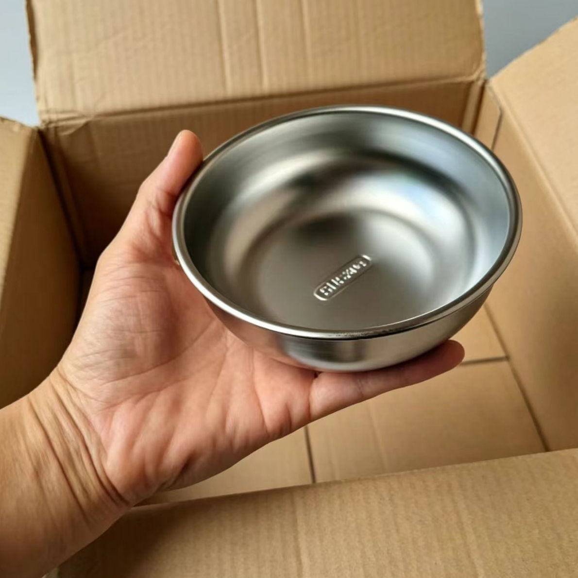 不锈钢碗商用/泡面碗/不锈钢双层碗/搪瓷碗/碗商用细节图