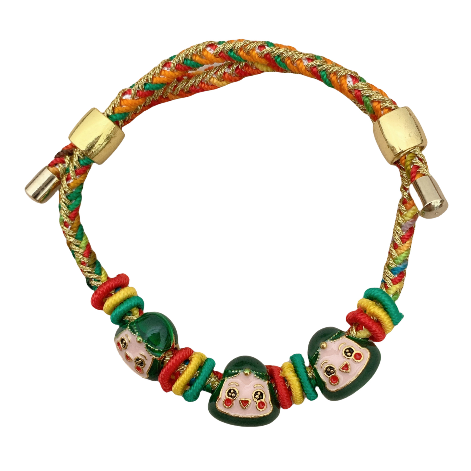 2025 New Dragon Boat Festival red Rope bracelet, diy woven colorful rope, children's zongzi bracelet gift wholesale Item Picture