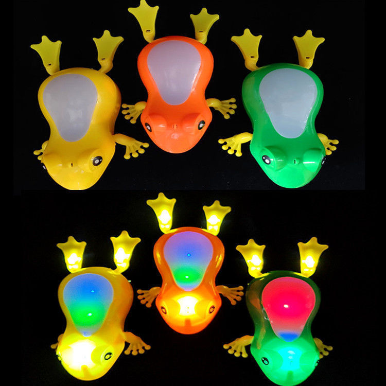 Electric luminous music, universal frog, flashing toy, little frog, children's street stall best-selling product manufacturer wholesale Application Scenario