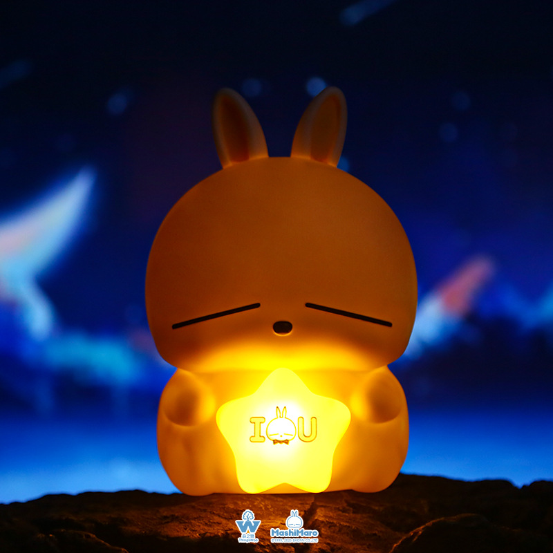 Wholesale of new Rogue Rabbit creative decorative items, multi-functional luminous resin decorative items for home and bedroom decoration handicrafts Specification image