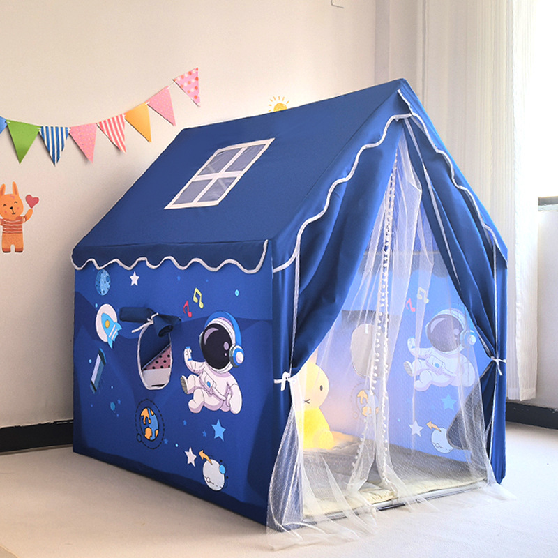 新款印花儿童星空太空人帐篷儿童帐篷游戏屋家用儿童玩具小房子帐产品图