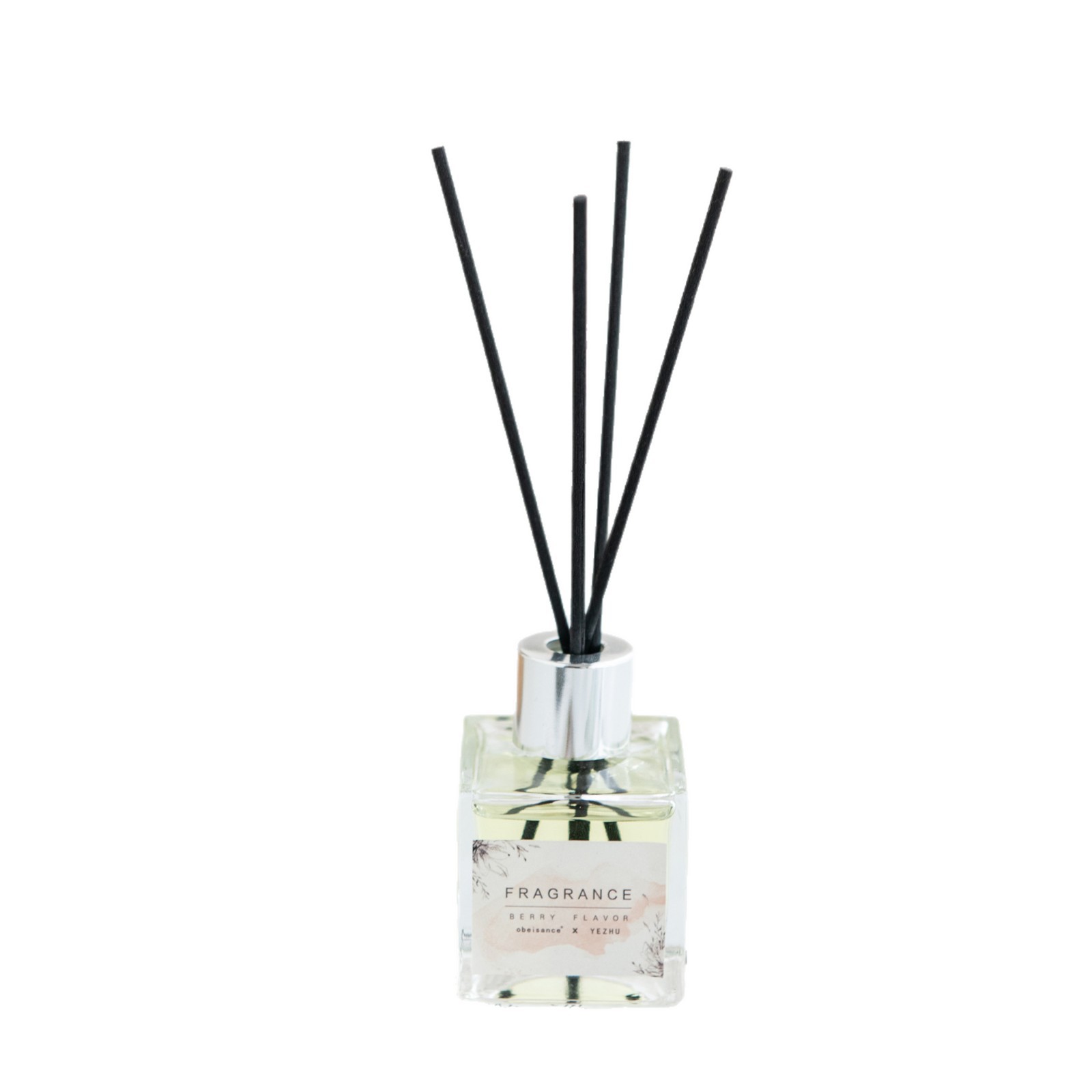 Aroma diffuser, glass bottle aroma diffuser, black oil absorber, label, white circular base, aroma diffuser, portable aroma diffuser, flame fireplace, automatic aroma diffuser, two-fluid aroma equipment Item Picture