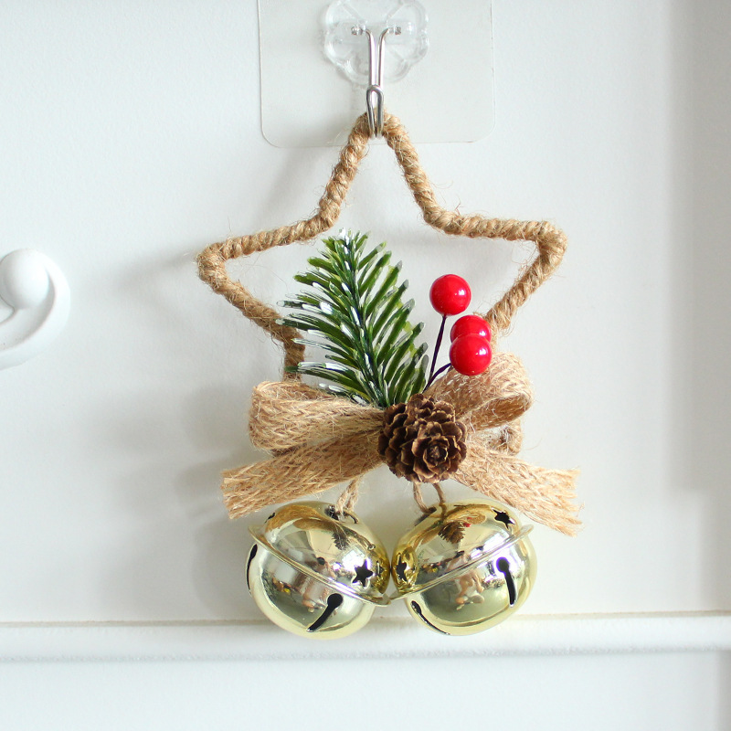 Christmas bell decoration, Christmas hat, Christmas wreath, Christmas ball, Christmas pendant, holiday decoration supplies set Application Scenario