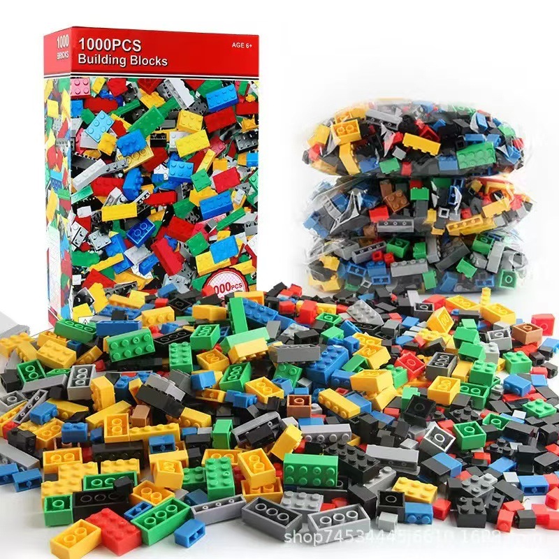 Cross-border best-selling small-sized building blocks in bulk, compatible with Lego DIY educational assembly, versatile children's toys for boys and girls