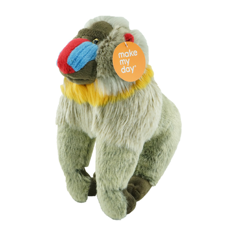 "Simulated Animal Forest Series Mountain Drill plush dolls, cute animal figurines, doll gifts, custom factory direct sales. Item Picture