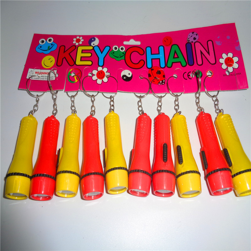 Gift: Glowing mini 668 flashlight, children's plastic toy, keychain, LED night light, factory direct sales details Picture