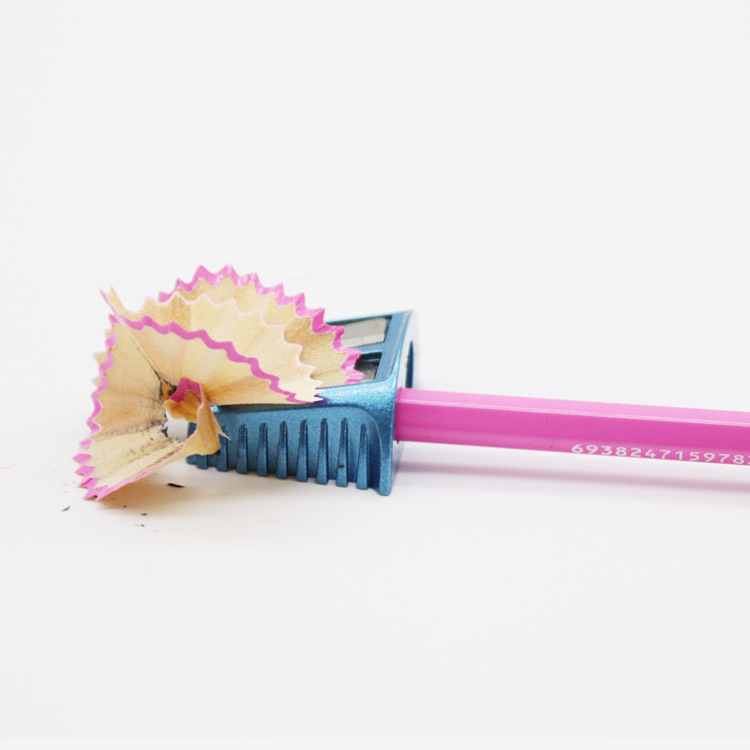 YL191359 High-quality hexagonal handle school pencil standard pencil with eraser HB pencil set Item Picture