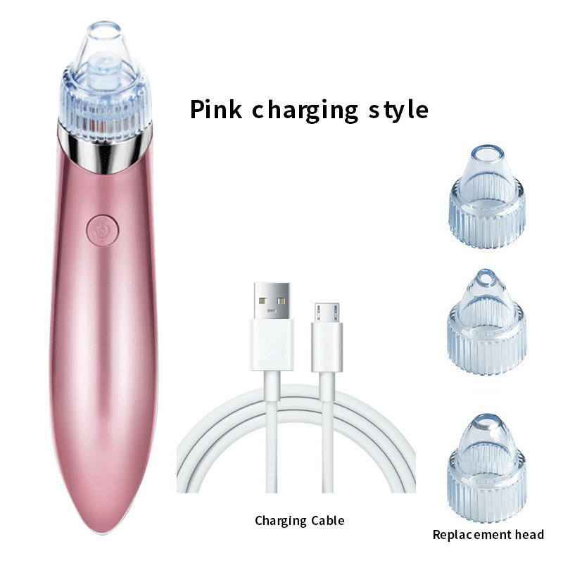 Blackhead suction device, beauty instrument, electric facial cleanser, facial pore cleaner, household blackhead removal wonder, cross-border Specification image
