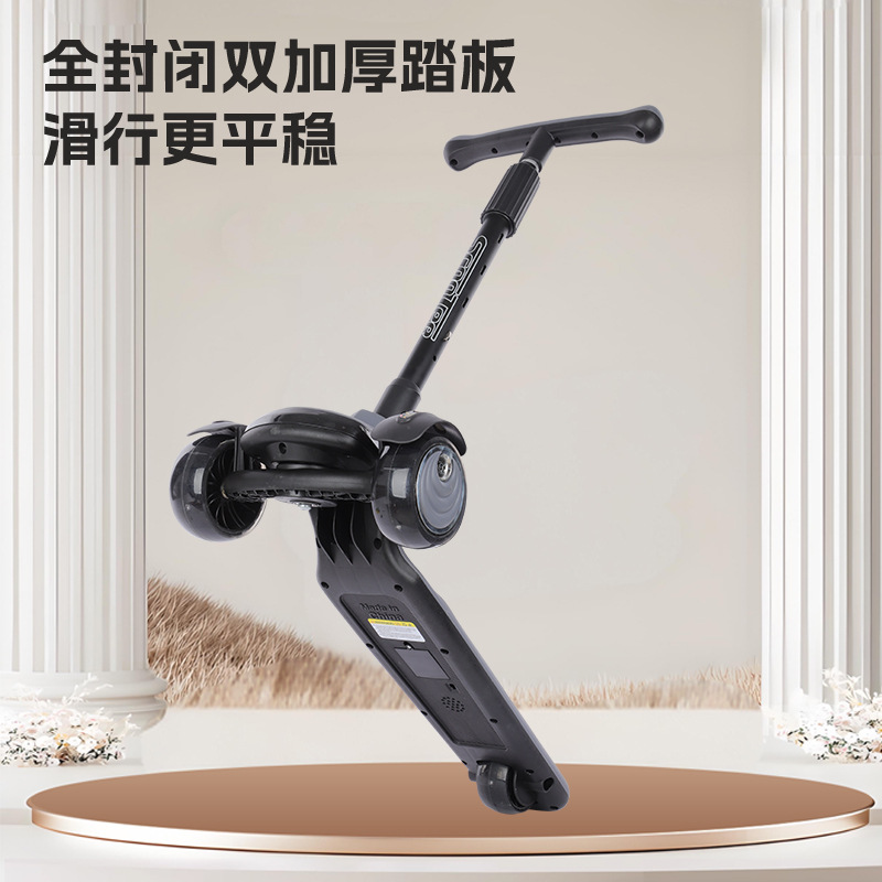 Children's scooters 3-6-12 years old children's mobility scooters, large children's yo-yo-yooks, folding single-leg sliding scooters Application Scenario