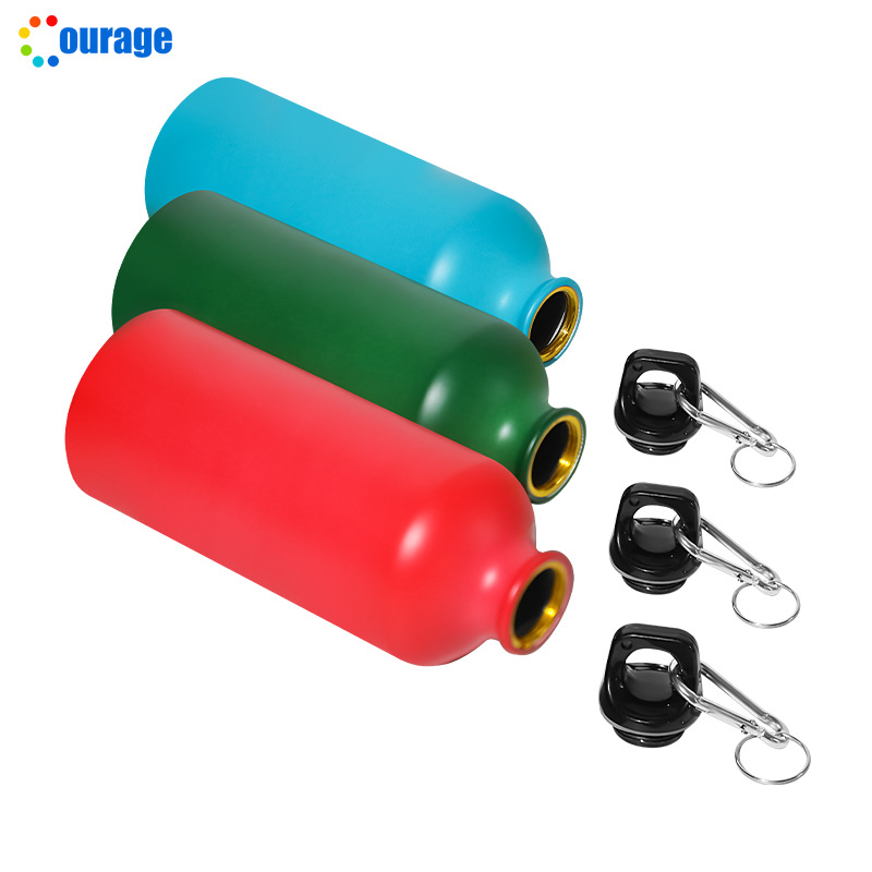 DIY cold color-changing water bottle, large-capacity outdoor sports water bottle, fitness small-mouthed single-layer aluminum water bottle, printed based on provided drawings Application Scenario