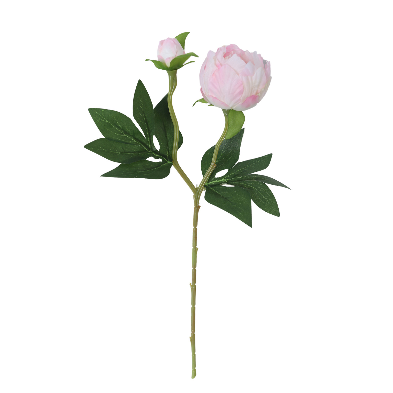 仿真花DIY发饰配件/仿真花/5朵塑膠花/假花/假花批发白底实物图