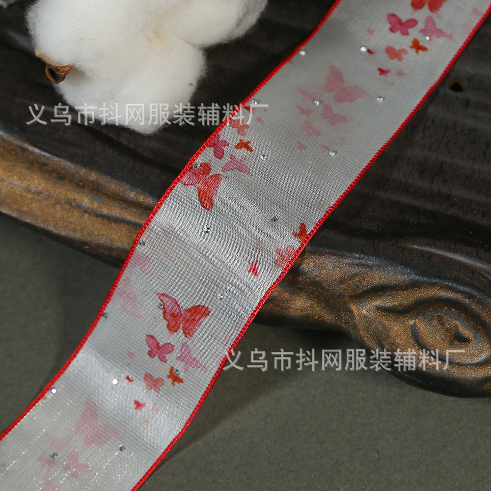 حاجب من نوع الفراشة من طراز 4CM مزوّد بقماش قطني من حجاب الفراشة Specification image