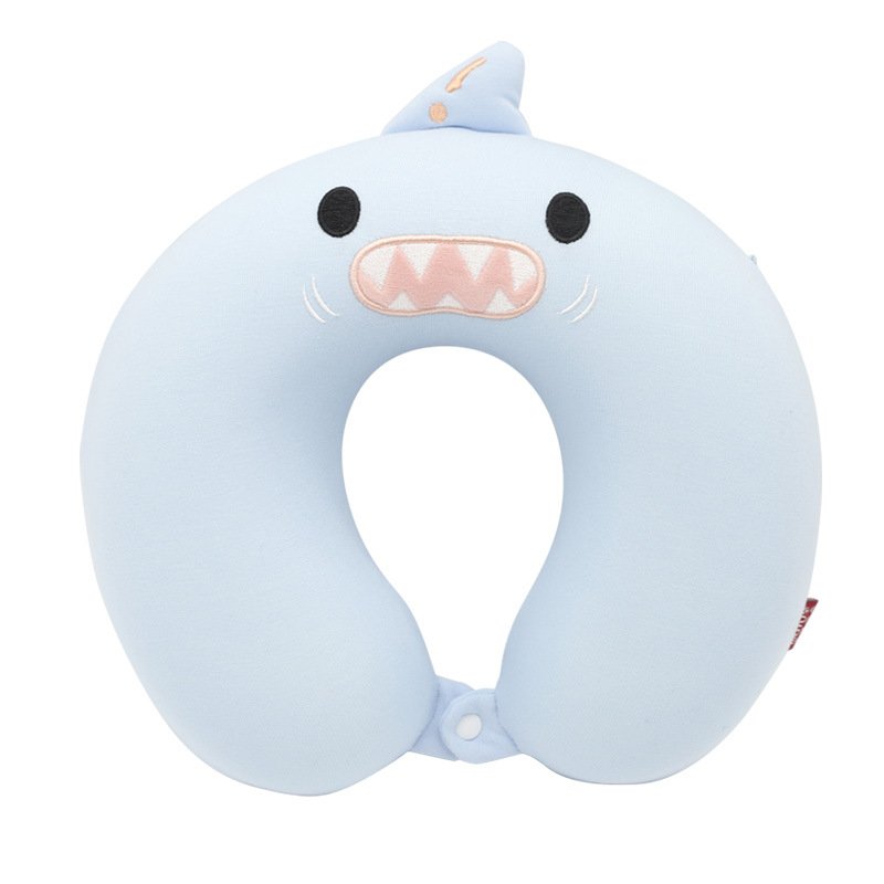 Order memory foam Monster U-shaped pillow, Kanglewu Cartoon cute animal neck pillow, car neck order Item Picture
