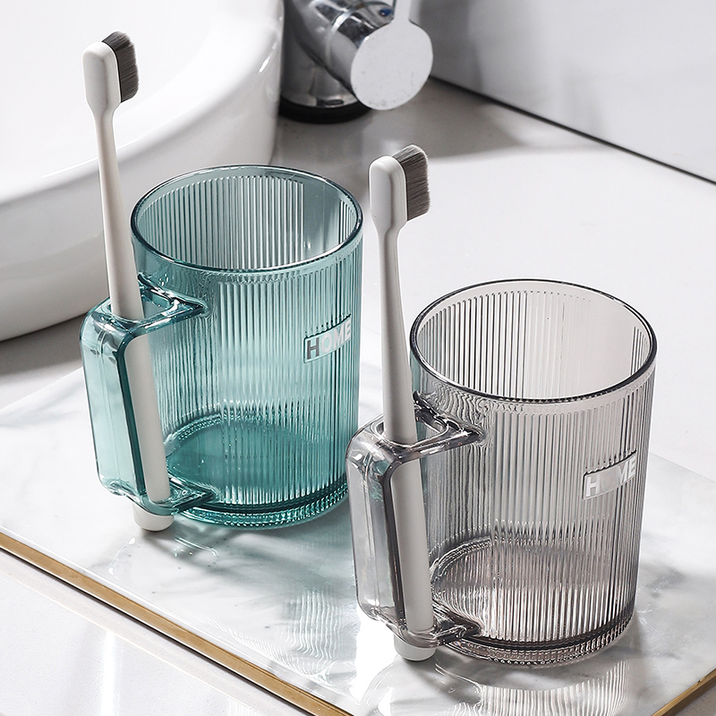 Simple household toiletry cups, couple mouthwash cups, brushing cups, light luxury, high appearance level, toothache cups, family sets