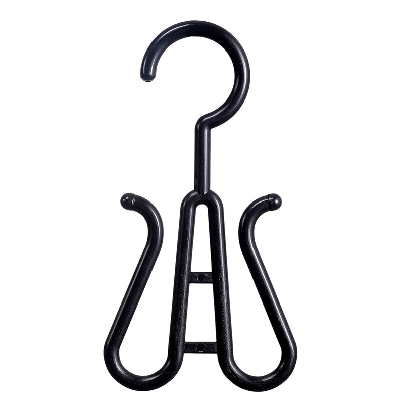 棉拖拖鞋展示挂钩折不断人字托鞋钩子白色塑料鞋钩超市商场鞋子挂白底实物图