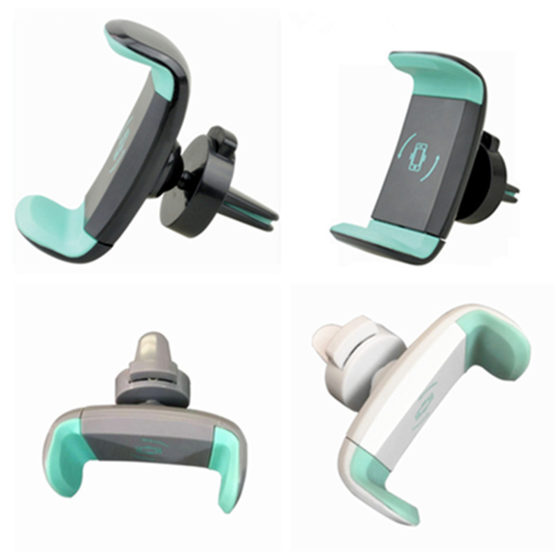 LOGO air outlet, air conditioner, car phone stand, 360-degree rotating phone base, car navigation system, cross-border