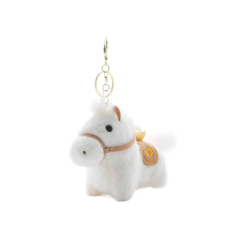 【 Genuine 】 Instant Money Plush keychain Pendant, mascot figurine, Year of the Horse desktop, Little Pony Figurine Item Picture