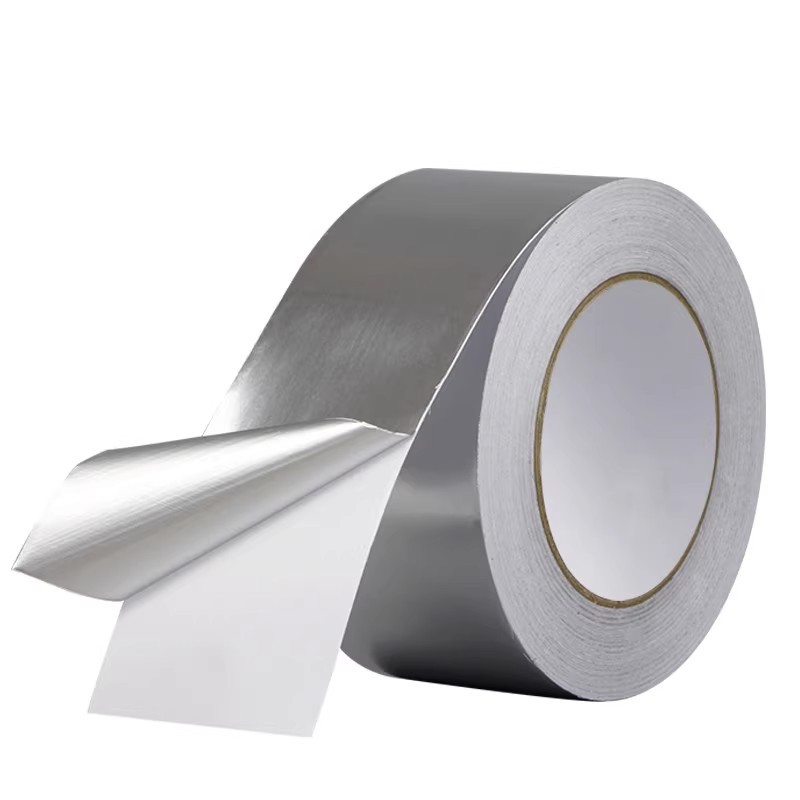 High-temperature resistant aluminum foil tape, kitchen stove sink waterproof tape, water heater thickened heat insulation and flame-retardant heat preservation tape, 4.8cm*10m Item Picture