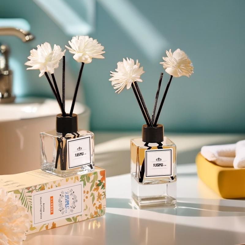 Y Flameless aromatherapy Household indoor toilet Rattan dried flower scented Deodorant keeps the air fresh for a long time, lavender Specification drawing